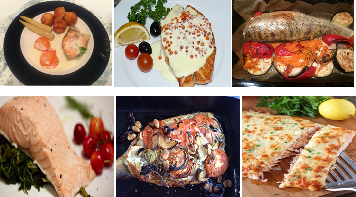 Салат с красной рыбой – изысканно и вкусно! рецепт с фото и видео