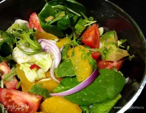 Салат с авокадо и семгой рецепт с фото пошагово - 1000.menu