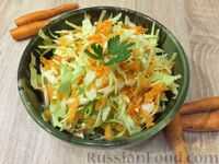Салат из капусты с уксусом и сахаром - пошаговые рецепты приготовления с морковью, яблоками, болгарским перцем
