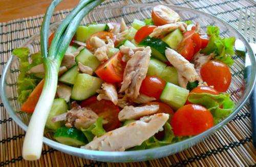 Рецепты диетических салатов для похудения в домашних условиях: с листовым зеленым салатом, овощами, яйцами и сыром