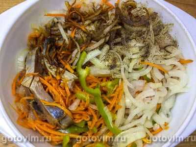Отменный салат с селедкой и морковью по-корейски ⋆ женские советы