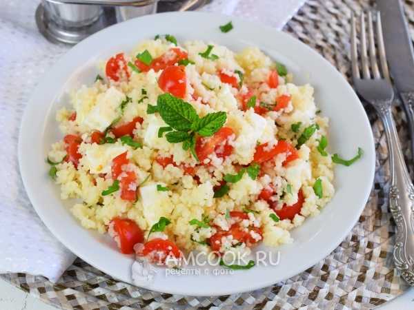 Салат из кускуса с овощами – пошаговый рецепт с фото на повар.ру