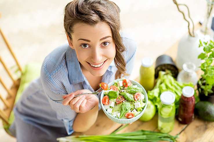 Диетические салаты — рецепты для похудения