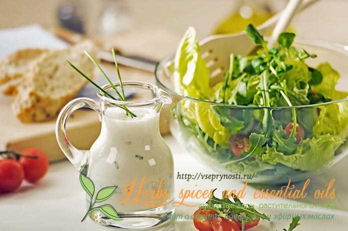 Заправки для салатов без майонеза (рецепты их приготовления)