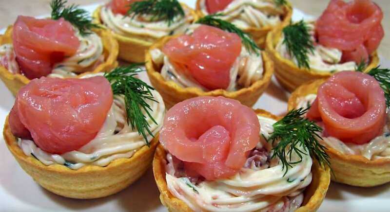 Салат в тарталетках – 12 рецептов вкусных и нежных салатов для тарталеток