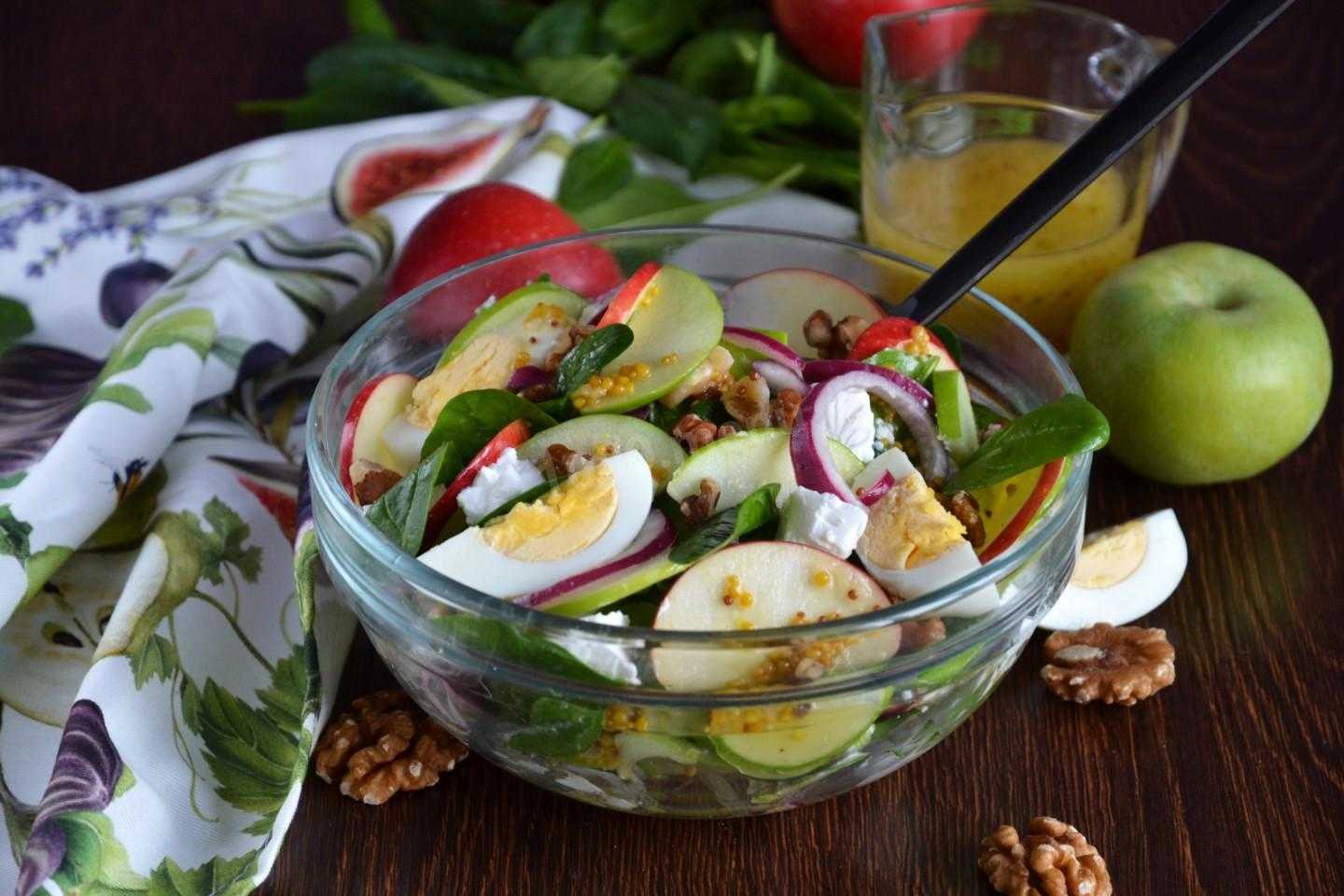 Салаты с грецким орехом: простые и очень вкусные рецепты орехового салата
