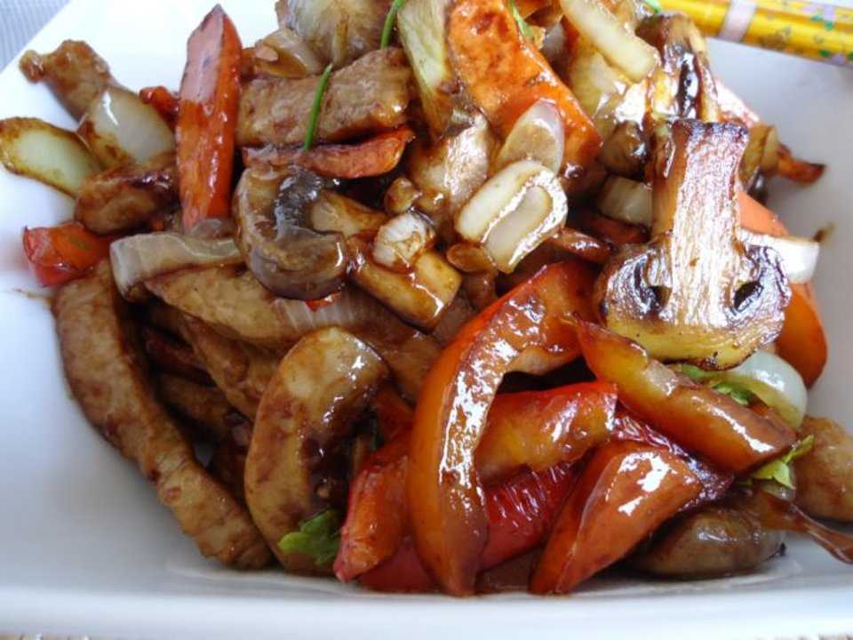 Стир-фрай из овощей и курицы - рецепт с пошаговым фото на mamsy
