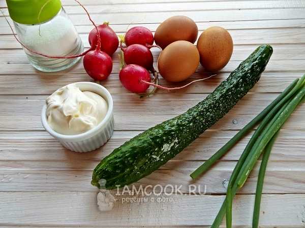 Салат с редиской рецепты с фото простые - красота и здоровье