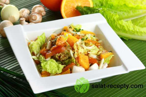 Салат с зеленью и апельсинами - 477 рецептов: салаты | foodini