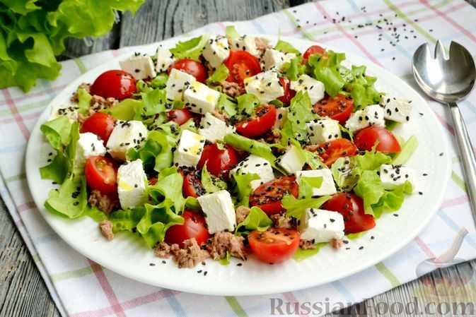 Салат с сыром фета – полезно и чень вкусно! рецепт с фото и видео