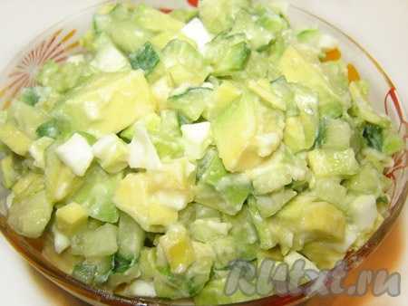 Салат с креветками и авокадо – 7 очень вкусных пошаговых рецептов