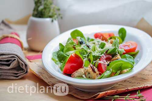 Салаты для похудения: лучшие диетические рецепты салатов