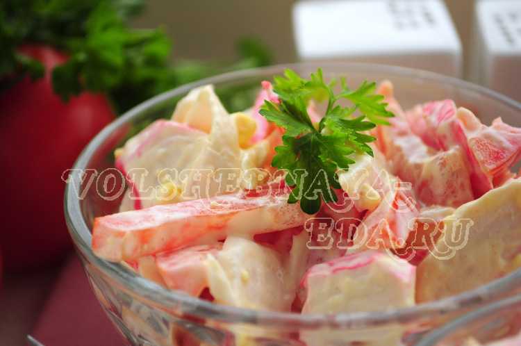 Салат красное море слоями рецепт с фото - 1000.menu