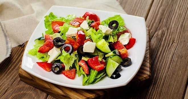 Греческий салат — 4 классических пошаговых рецепта с фото