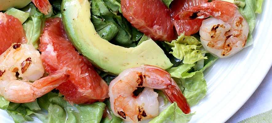 Салат с авокадо и креветками – 11 рецептов