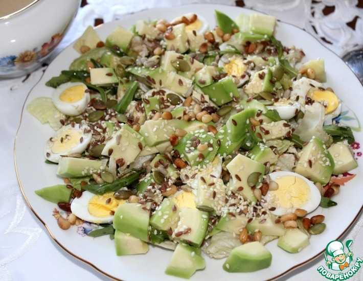 Салат с перепелиными яйцами: рецепт