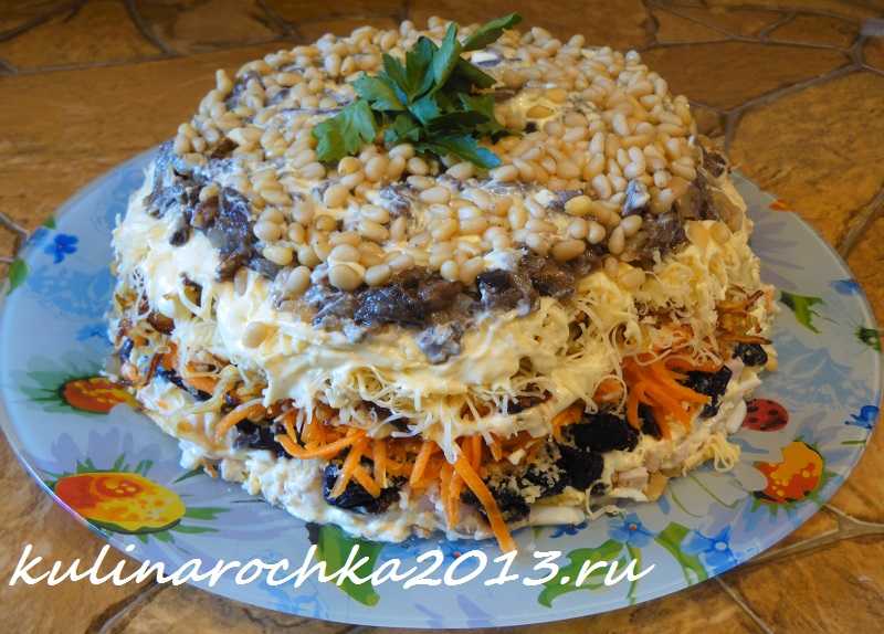 Салат с курицей и морковью «молния» | goodcaviar.ru