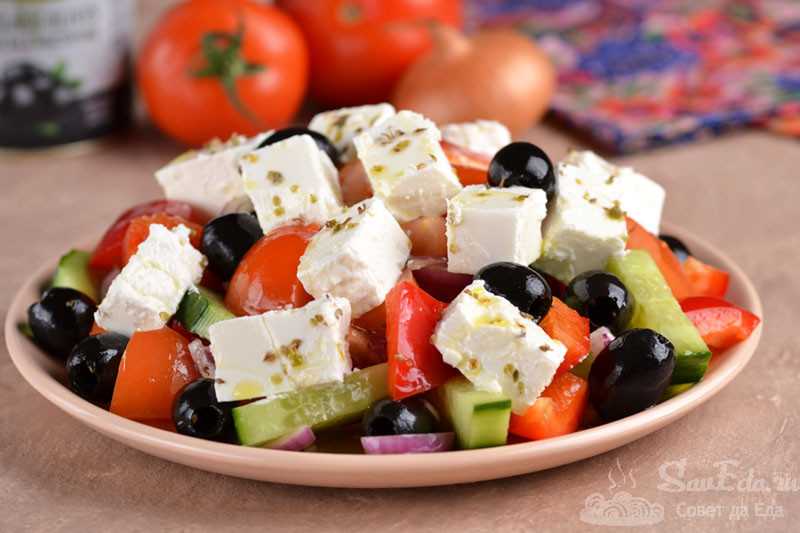 Салат с сыром фета – полезно и чень вкусно! рецепт с фото и видео