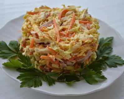 Салат пикантный рецепт с фото пошагово - 1000.menu