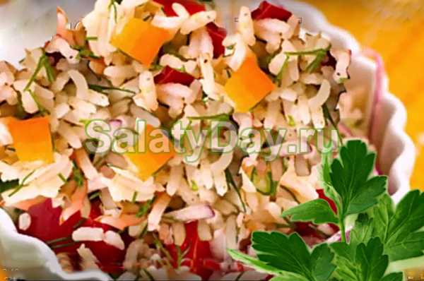 Рыбный салат с рисом и его вариации - способы приготовления