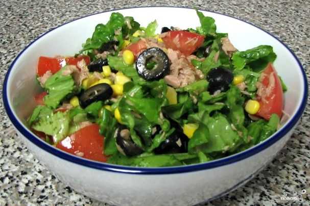 Диетический салат с тунцом - разнообразит ваше меню: рецепт с фото и видео