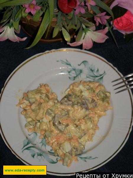 Салат из сердца свиного с огурцом и морковью рецепт с фото пошагово - 1000.menu