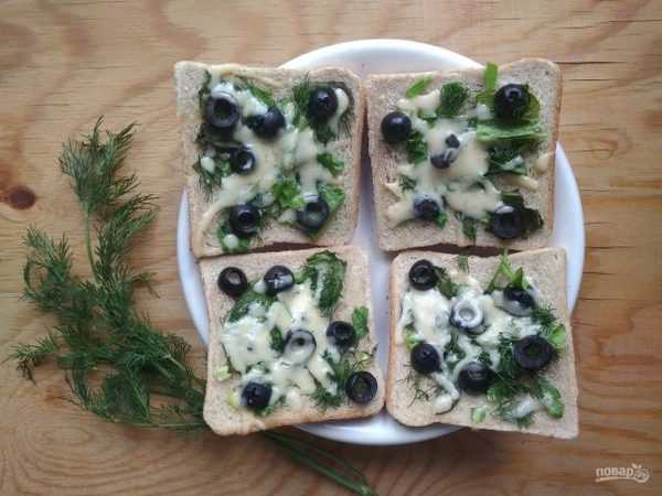 Зеленый бутерброд — пошаговый рецепт с фото