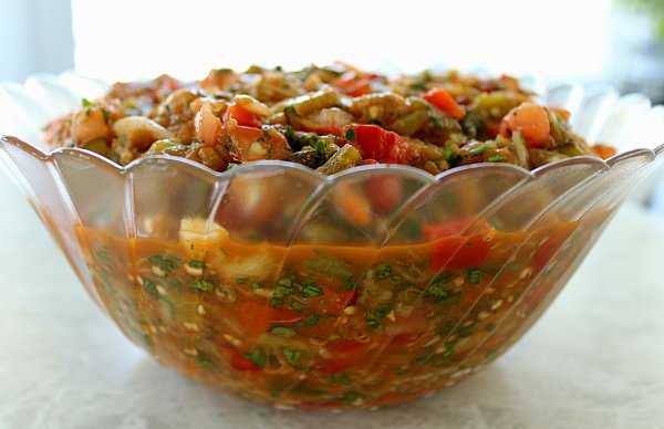Армянский салат из печеных овощей: рецепт с фото - samchef.ru