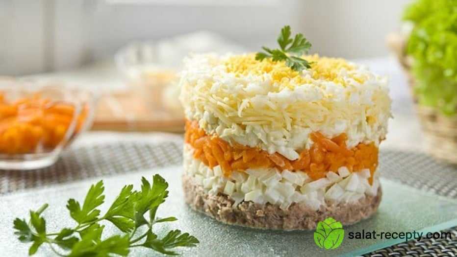 Простой рыбный салат из сардины – пошаговый рецепт с фото на повар.ру