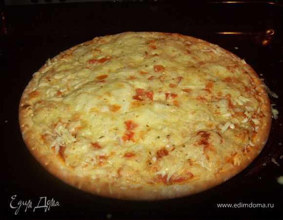 Пицца «3 сыра» и рецепт хорошего быстрого теста