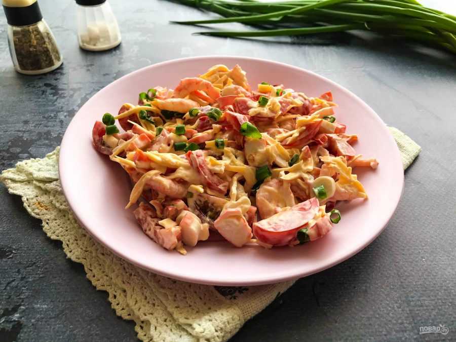 Салат красное море – 5 очень вкусных рецептов
