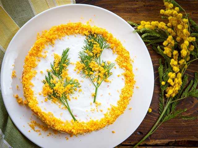 Рецепты мимоза салатов с фото