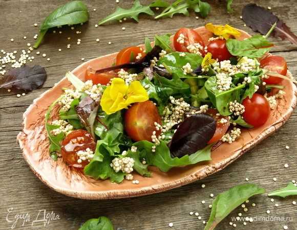 Рецепты салат из овощей и киноа