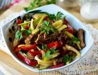 Мясной салат с говядиной – кулинарные шедевры из простых продуктов: рецепт с фото и видео