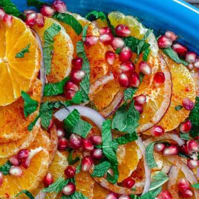 Салат с апельсинами – 7 рецептов