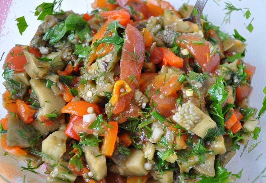 Армянский салат из печеных овощей (пошаговый рецепт)