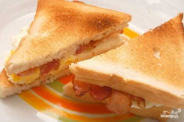 Сэндвичи с беконом: ингредиенты, рецепты приготовления с фото