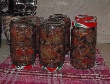 Баклажаны "огонек" на зиму: простой пошаговый рецепт с фото