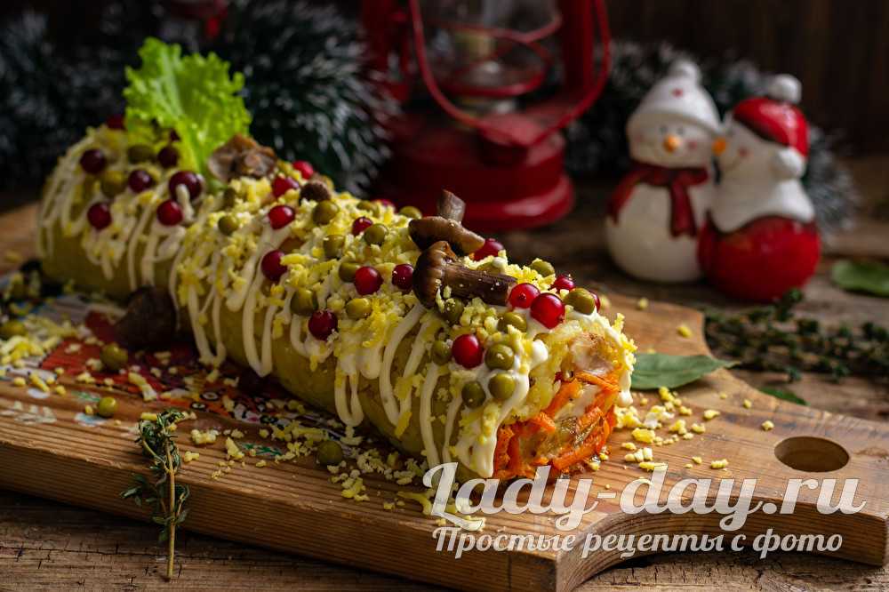 Праздничный салат «карнавальная ночь» затмит другие блюда новогоднего стола