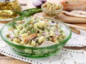 Салаты с зеленым горошком - 20 рецептов просто, вкусно и недорого