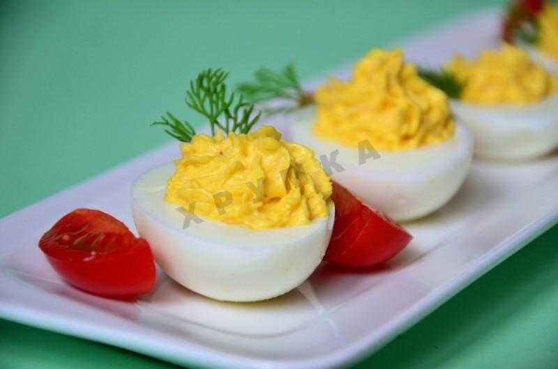 Фаршированные яйца - 3 простых и вкусных рецепта с пошаговыми фото | ne-dieta