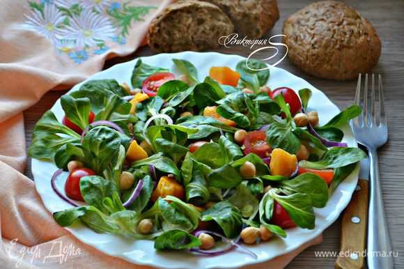Салат из авокадо и нута - кулинарный рецепт с пошаговыми инструкциями | foodini