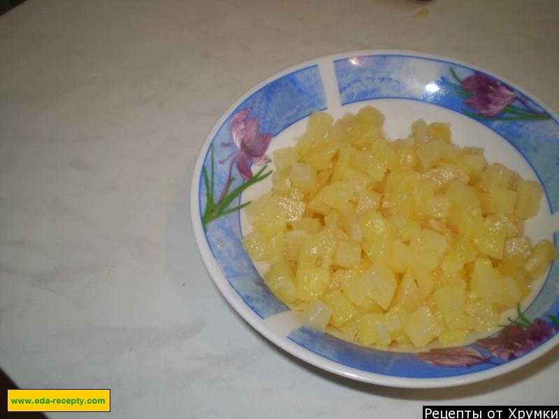 Салат с ананасами и курицей: 69 домашних рецептов