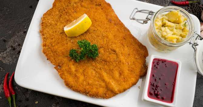 Венский шницель- пошаговый классический рецепт из австрии