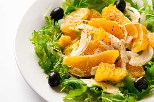 Салат с апельсином – новые грани вкуса: рецепт с фото и видео