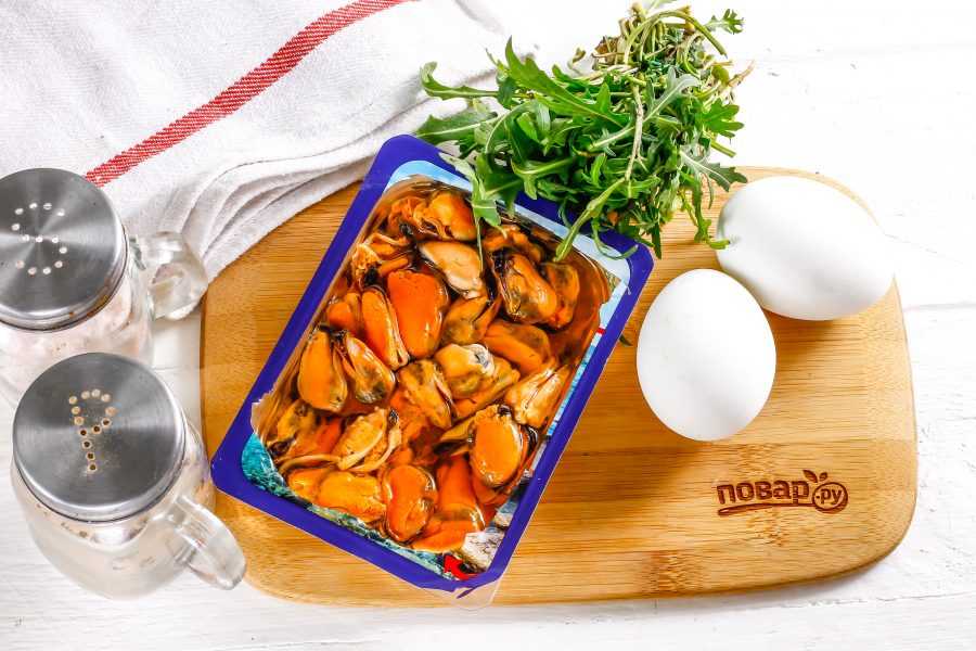 Салат с рукколой и креветками — 5 вкусный рецептов