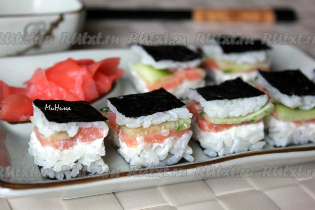 Как приготовить салат суши по пошаговому рецепту с фото