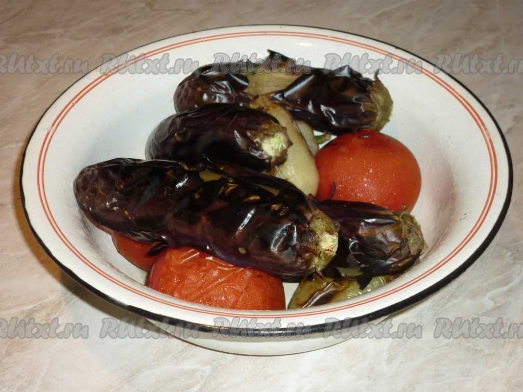 Салат из овощей, запеченных на мангале - 9 пошаговых фото в рецепте