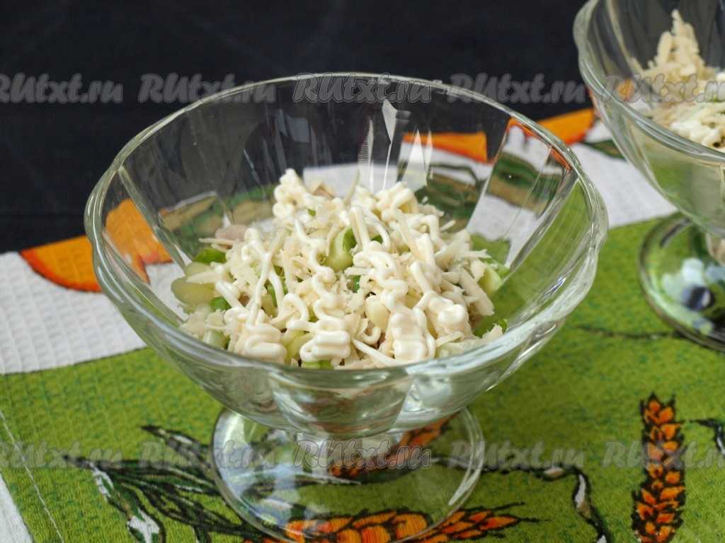 Салат изумрудный: рецепты с фото пошагово