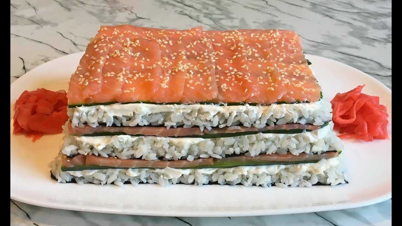 Салат суши — рецепты с фото